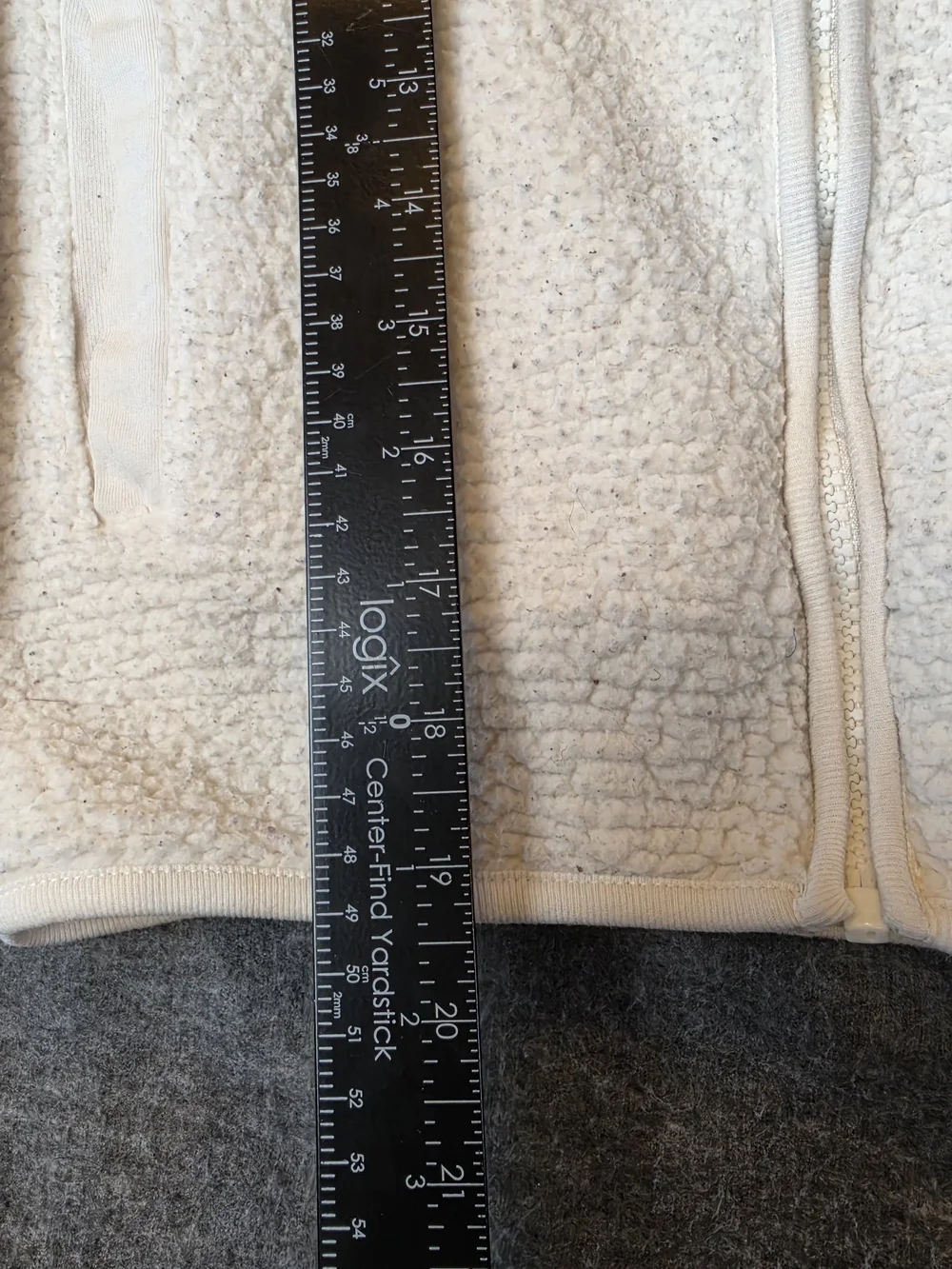 Gymboree Polar Bear Sherpa Zip-Up Hoodie 10 Cream 3D Polar Bear Outdoor Nature